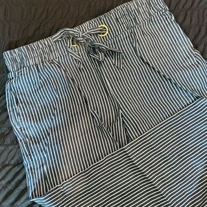 Michael Kors Wide Leg Linen Capri